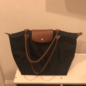 Longchamp Black Medium Bag